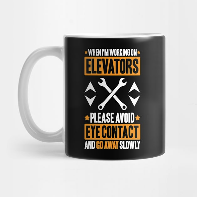 Elevator Mechanic Elevator Installer by Krautshirts